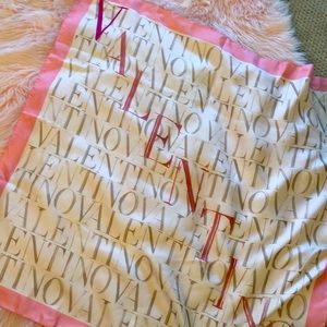 Valentino silk shawl